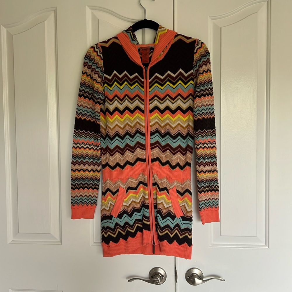 Missoni Target Chevron Hooded Sweater